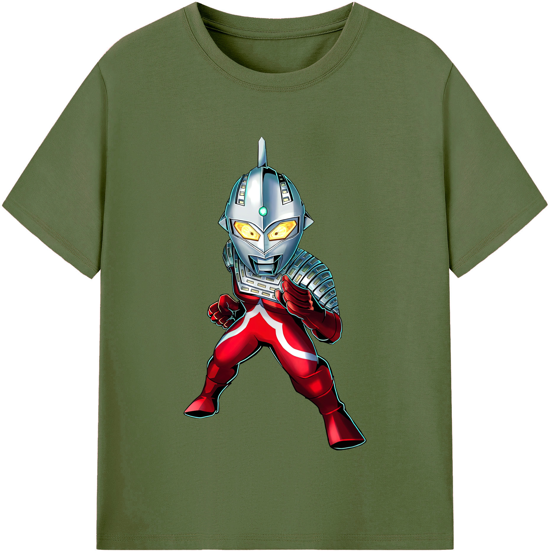 （画像用） ウルトラマン Ultraman 綿100％半袖Tシャツ（フロントプリント）